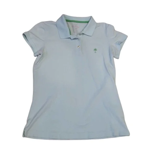 Lilly Pulitzer Short Sleeve Polo Shirt Size Medium - Picture 1 of 5